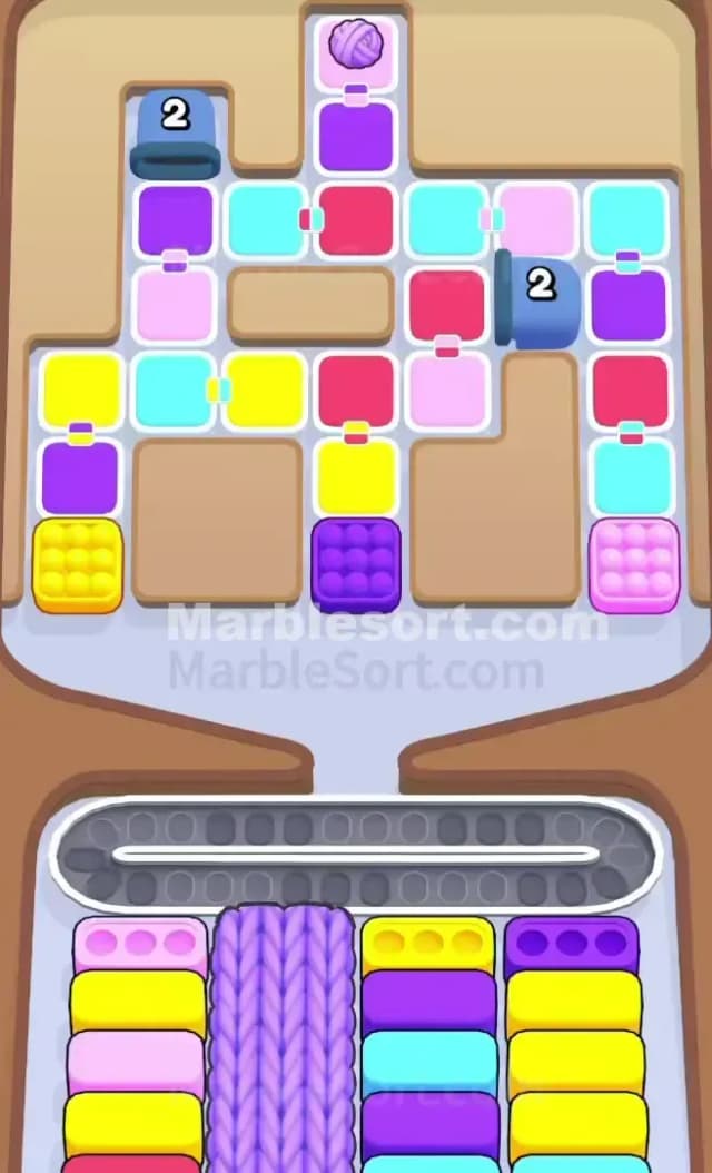 Marble Sort Level 511 Gameplay