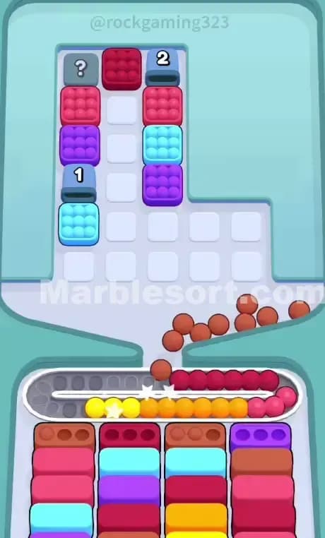 Marble Sort Level 39 Solution 2