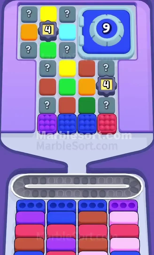 Marble Sort Level 448 Screenshot