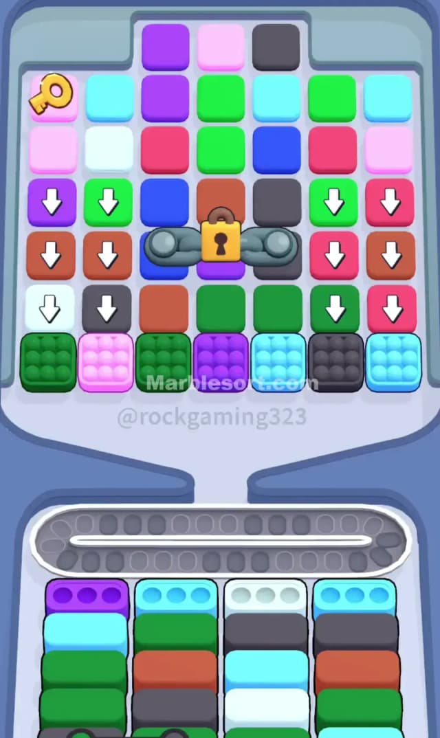 Marble Sort Level 313 Gameplay