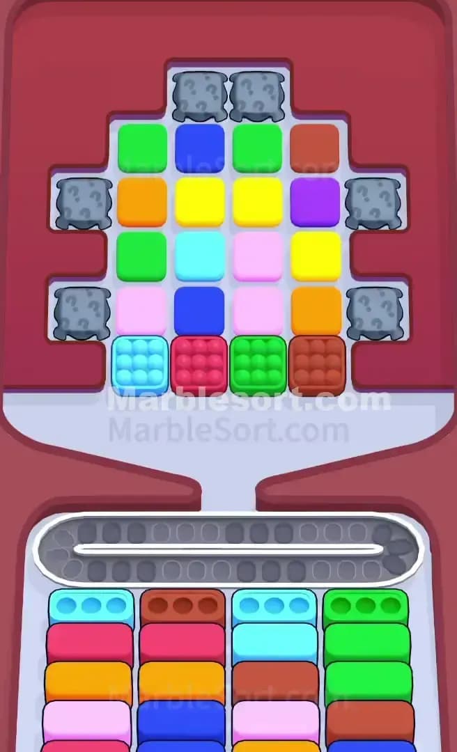 Marble Sort Level 222 Screenshot
