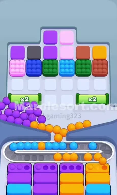 Marble Sort Level 155 Solution 1