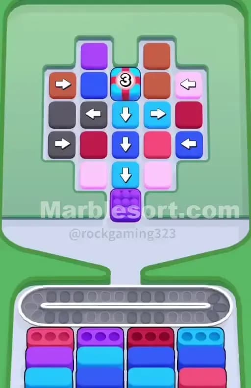 Marble Sort Level 332 Gameplay