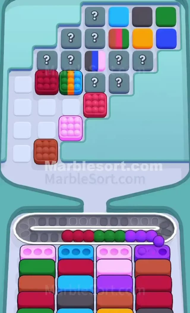 Marble Sort Level 272 Solution 1