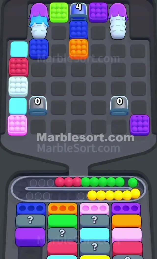 Marble Sort Level 720 Solution 2