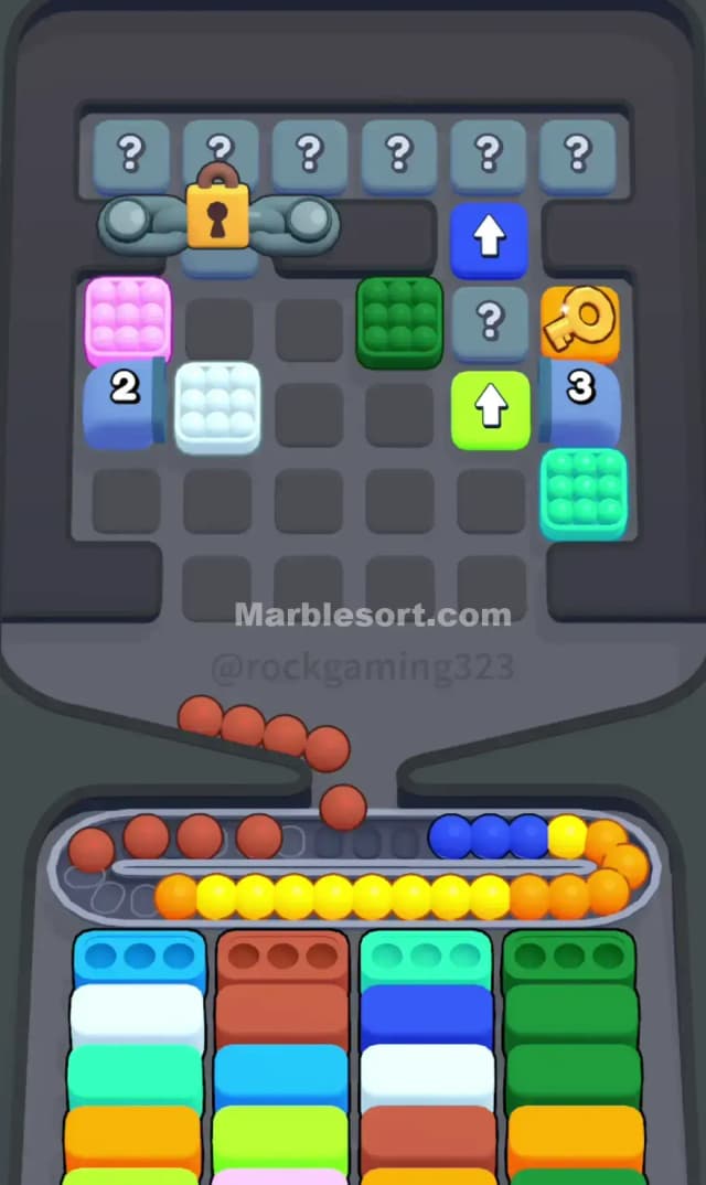 Marble Sort Level 240 Solution 1