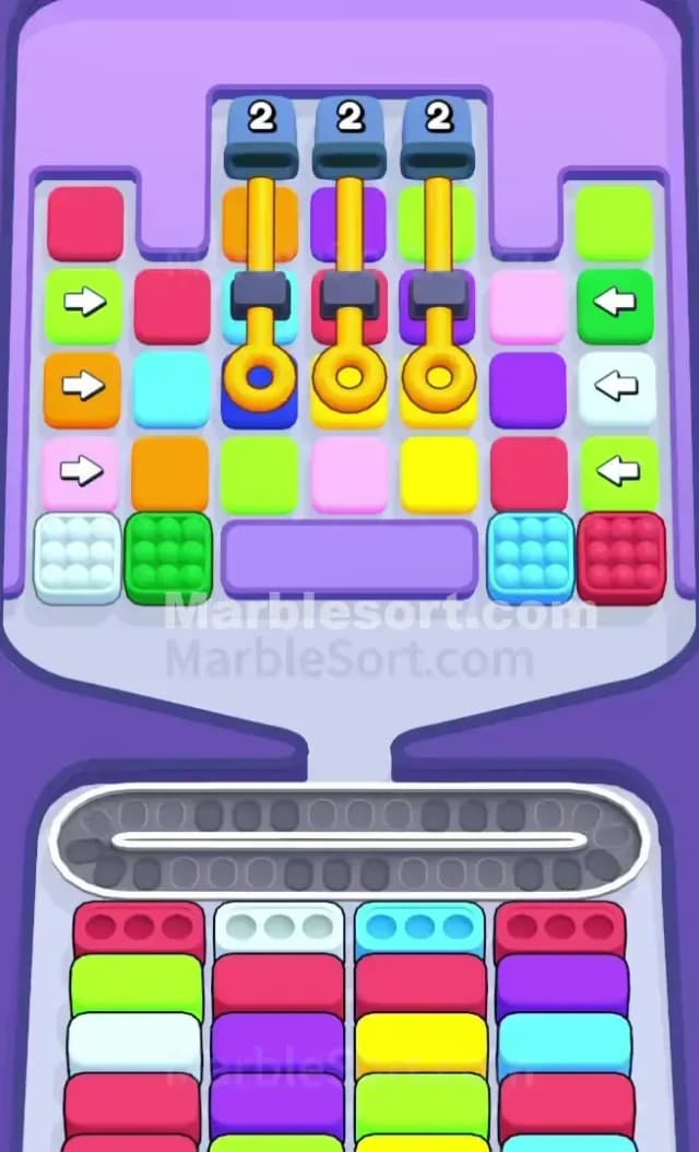 Marble Sort Level 289 Gameplay