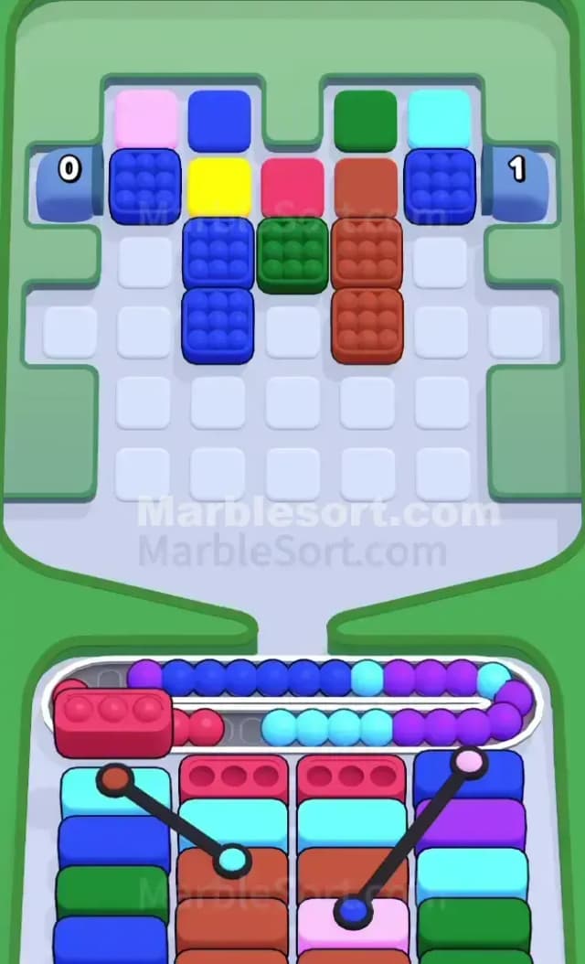 Marble Sort Level 489 Solution 2