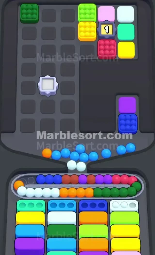 Marble Sort Level 607 Solution 2