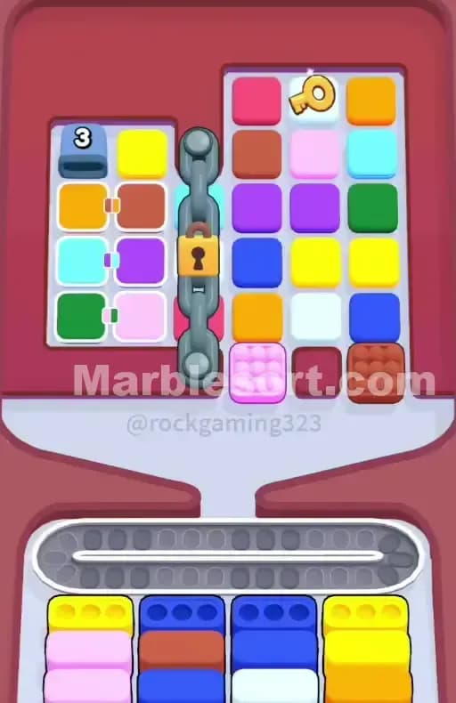 Marble Sort Level 225 Screenshot
