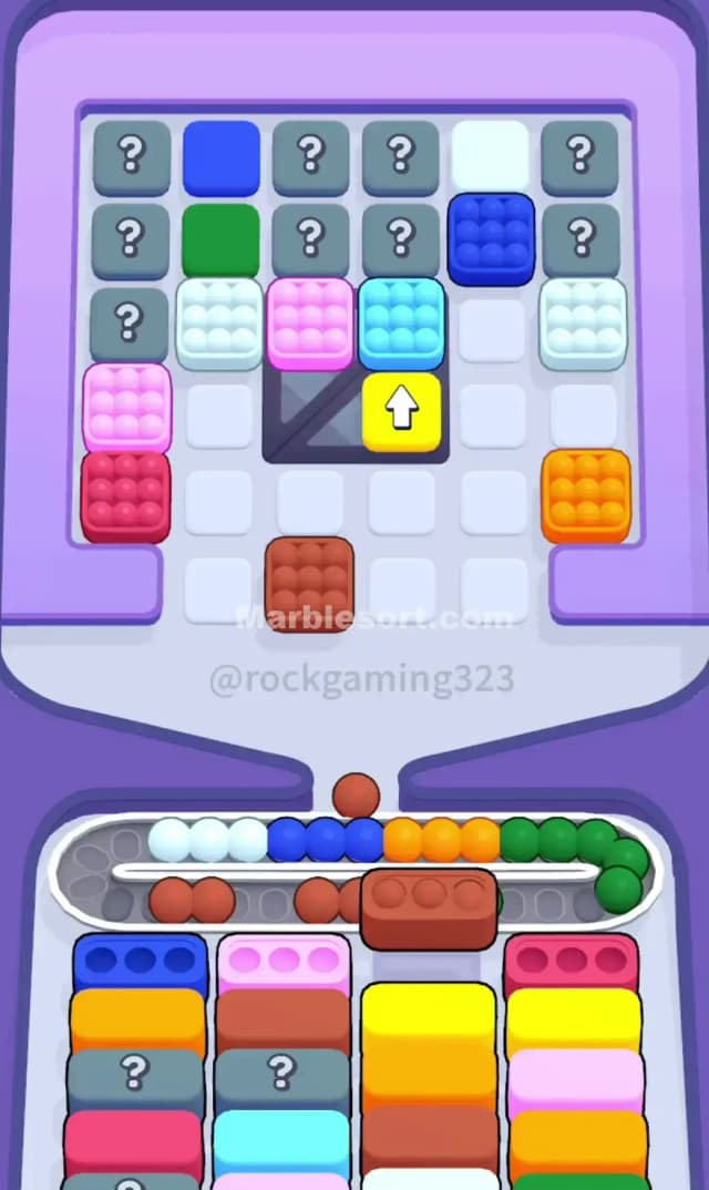 Marble Sort Level 211 Solution 1