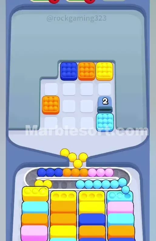 Marble Sort Level 10 Solution 2