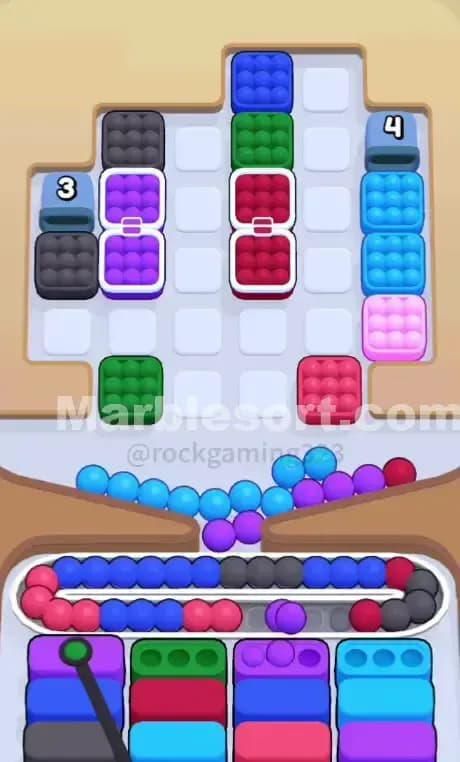 Marble Sort Level 132 Solution 1