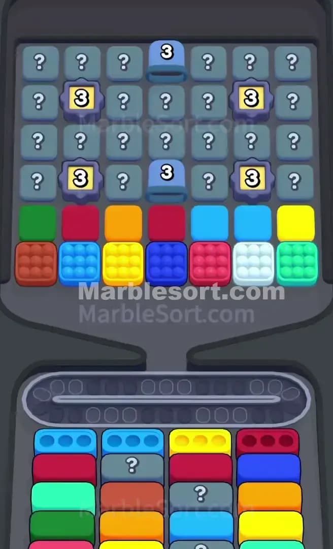 Marble Sort Level 530 Screenshot