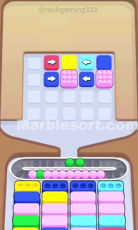 Marble Sort Level 51 Solution 2