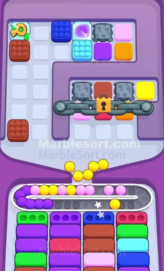 Marble Sort Level 631 Solution 1