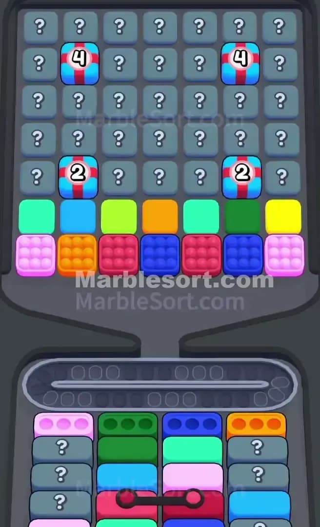 Marble Sort Level 650 Screenshot
