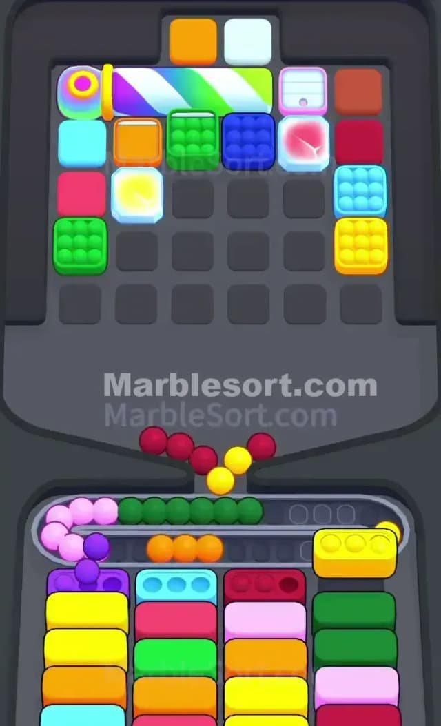 Marble Sort Level 384 Solution 1
