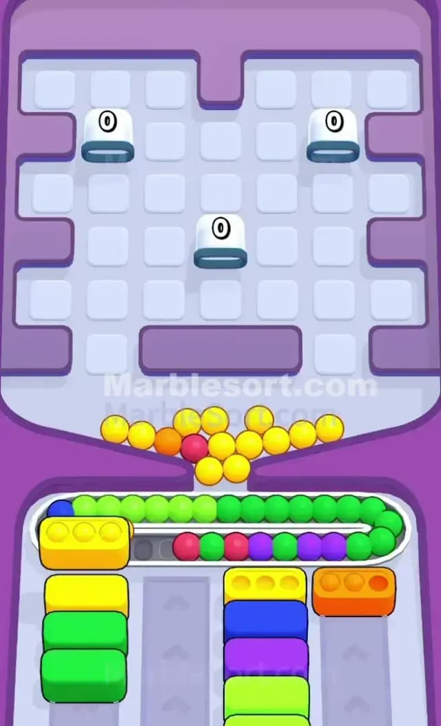 Marble Sort Level 708 Solution 3
