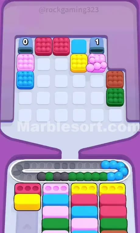 Marble Sort Level 21 Solution 2
