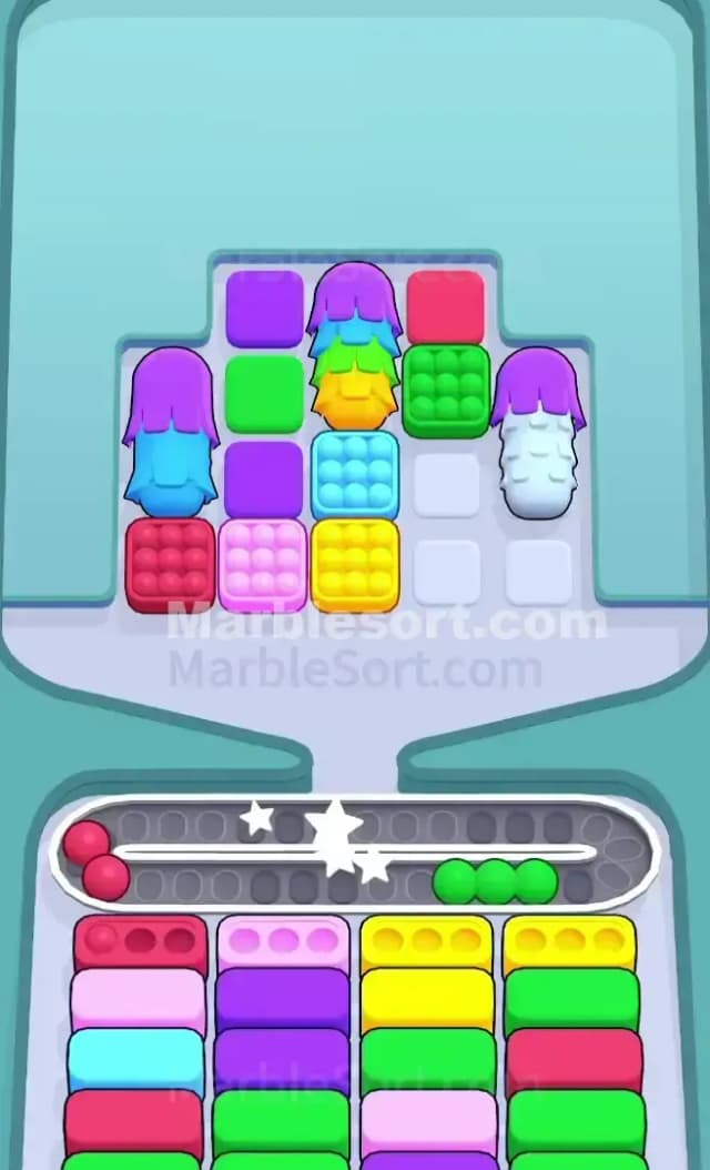 Marble Sort Level 501 Solution 1