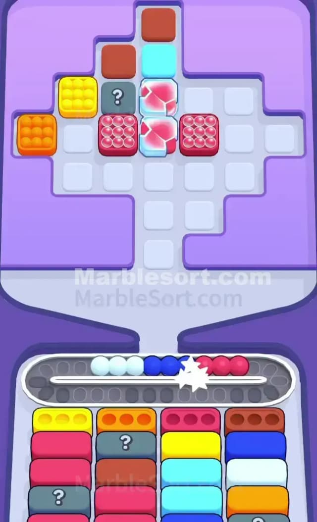 Marble Sort Level 673 Solution 2