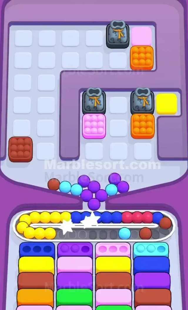 Marble Sort Level 631 Solution 2