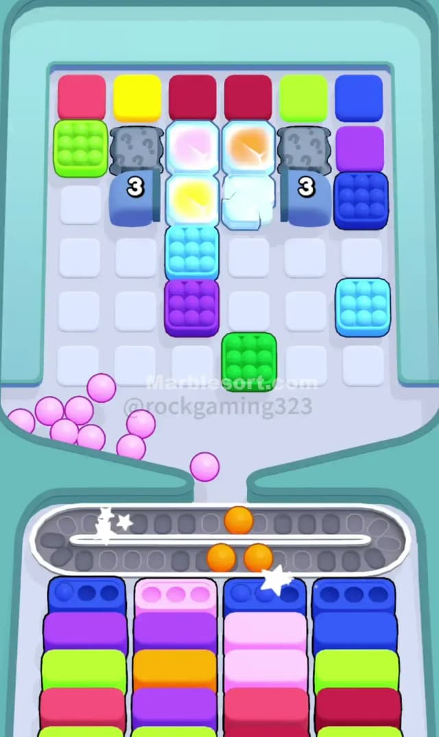 Marble Sort Level 346 Solution 1