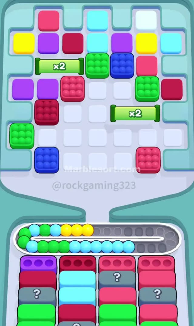 Marble Sort Level 188 Solution 1