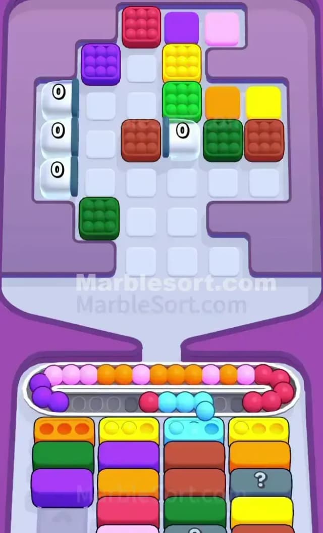 Marble Sort Level 555 Solution 2