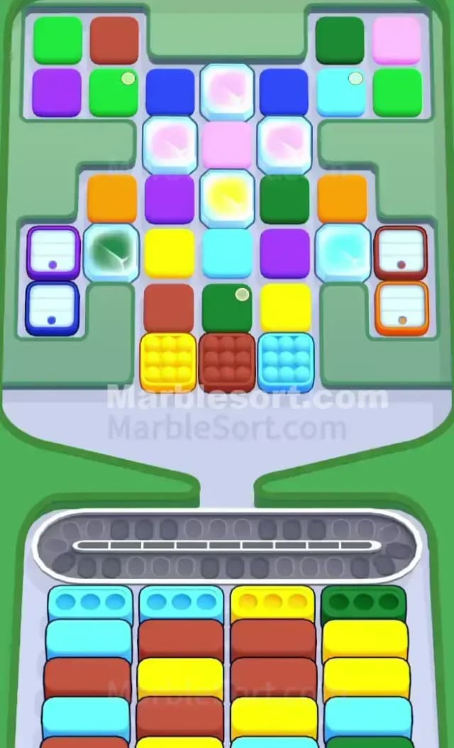 Marble Sort Level 568 Gameplay
