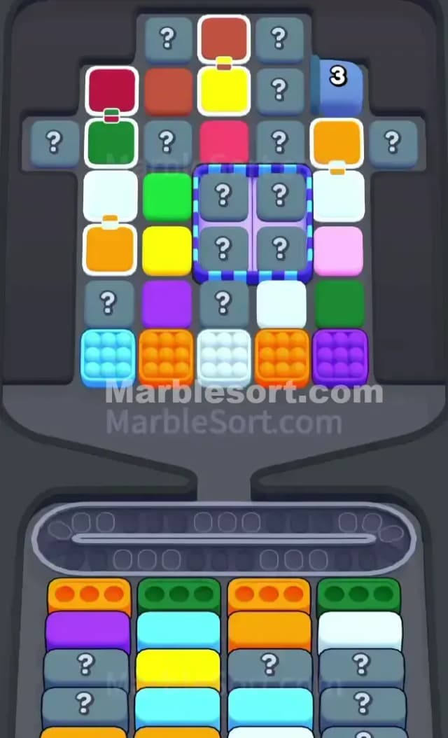 Marble Sort Level 617 Gameplay