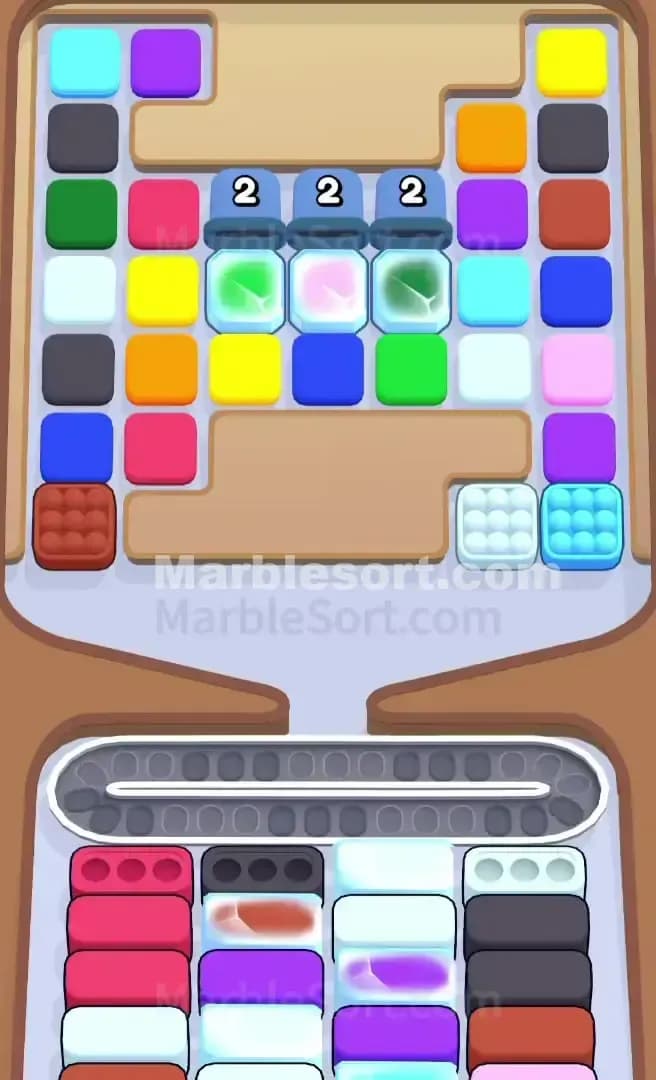 Marble Sort Level 516 Screenshot