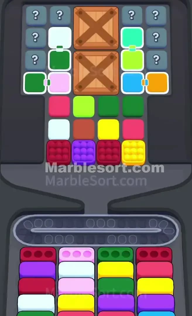 Marble Sort Level 600 Screenshot