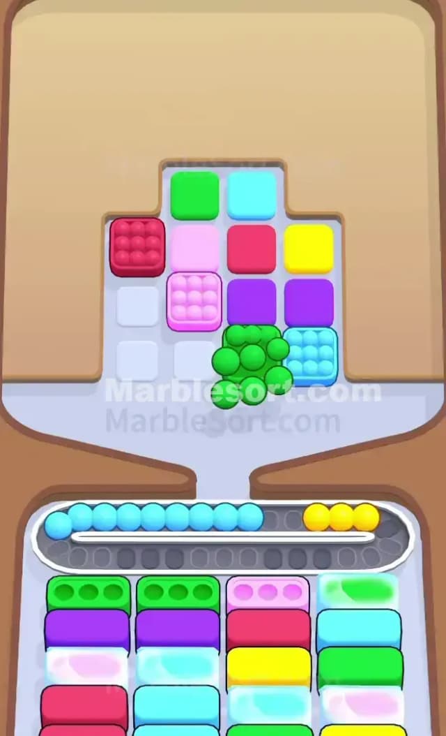 Marble Sort Level 281 Solution 1