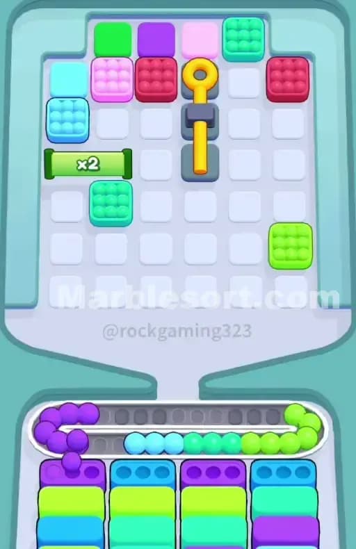 Marble Sort Level 196 Solution 2