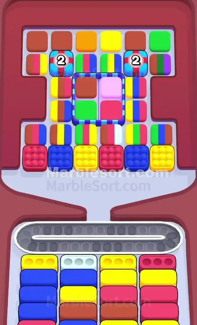 Marble Sort Level 298 Screenshot