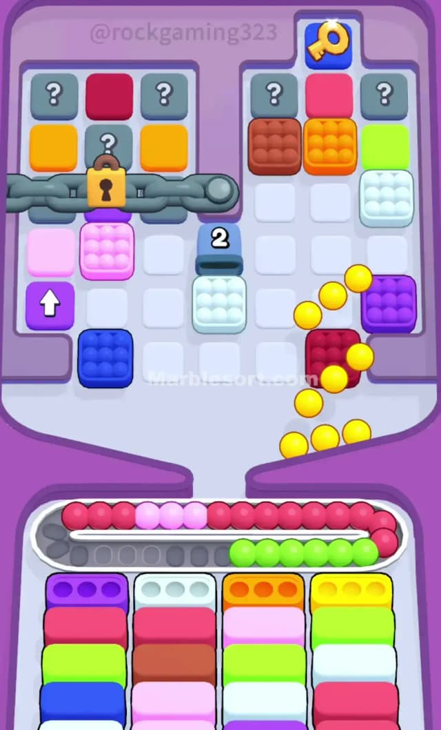 Marble Sort Level 89 Solution 1