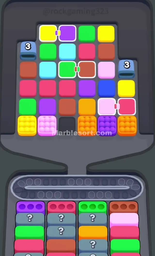 Marble Sort Level 49 Gameplay