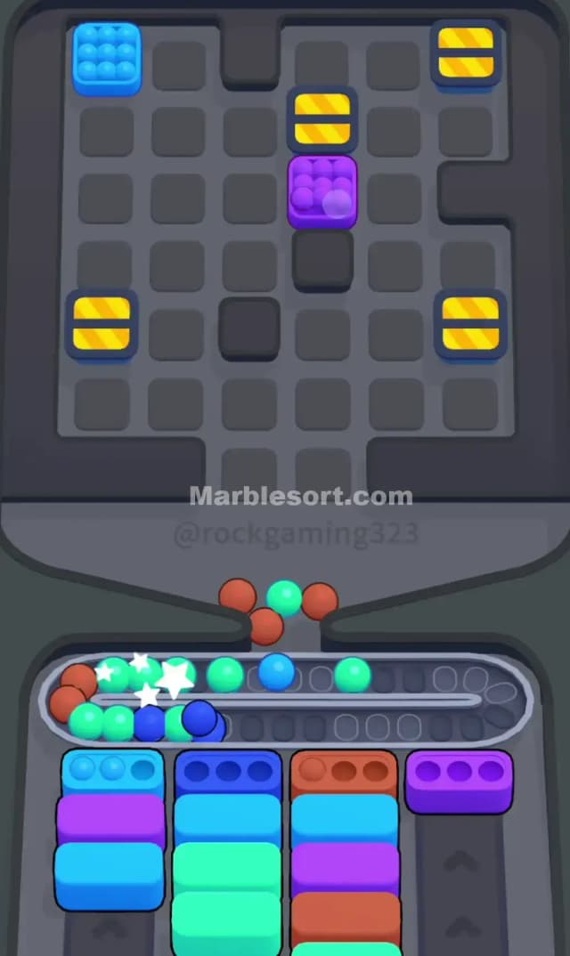 Marble Sort Level 220 Solution 3