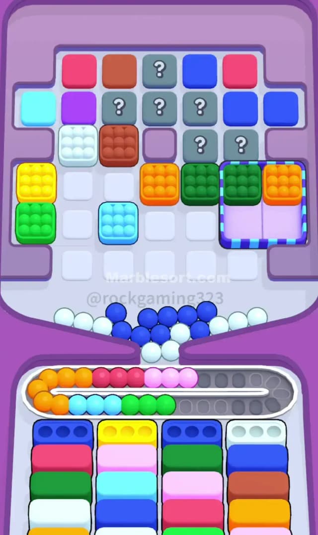 Marble Sort Level 329 Solution 1