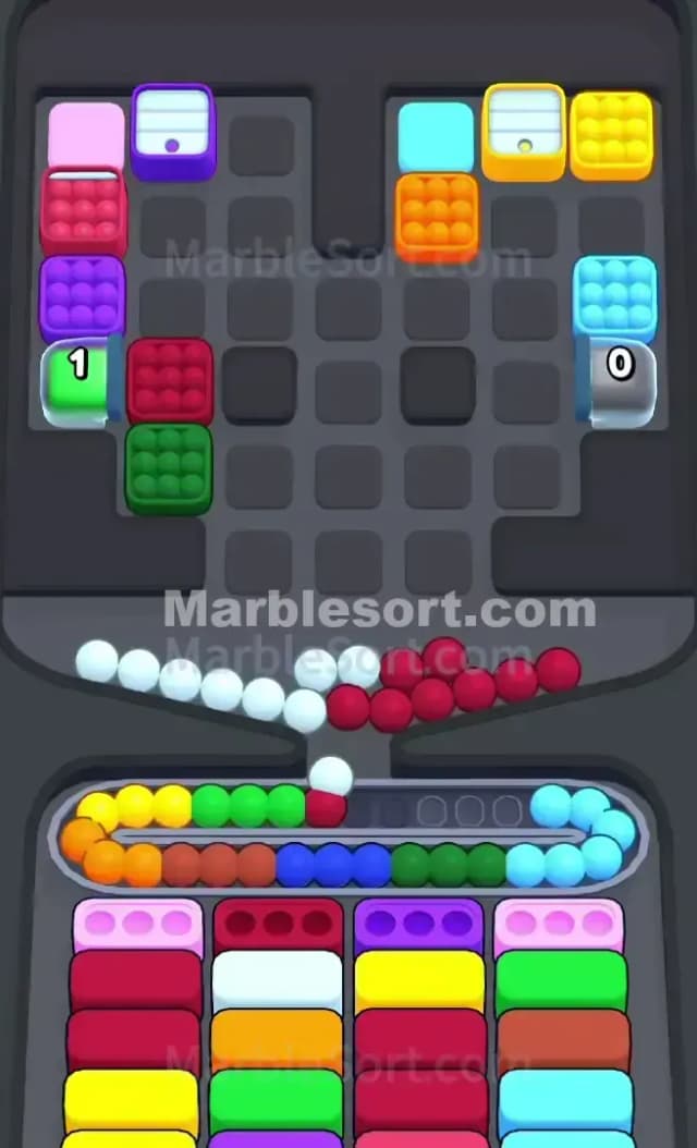 Marble Sort Level 550 Solution 2