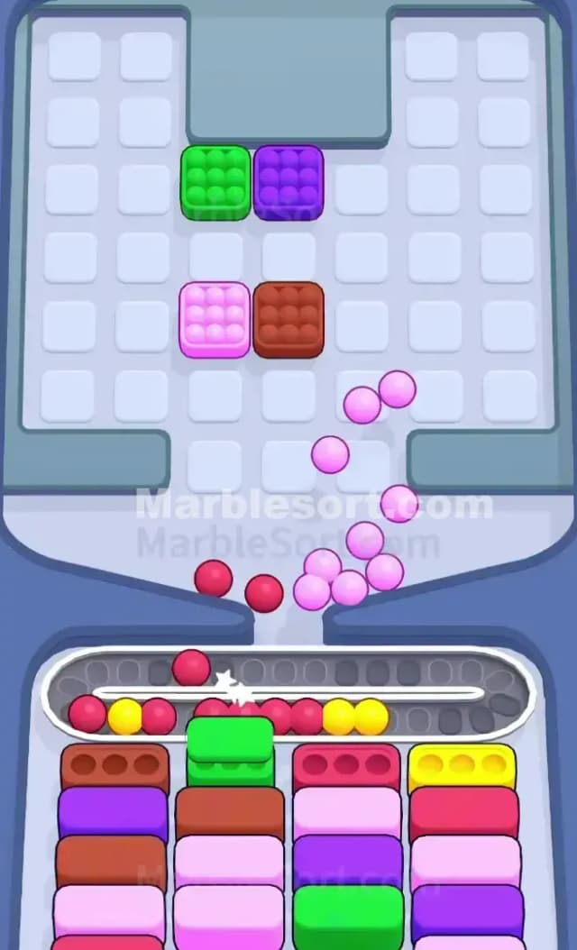 Marble Sort Level 466 Solution 3