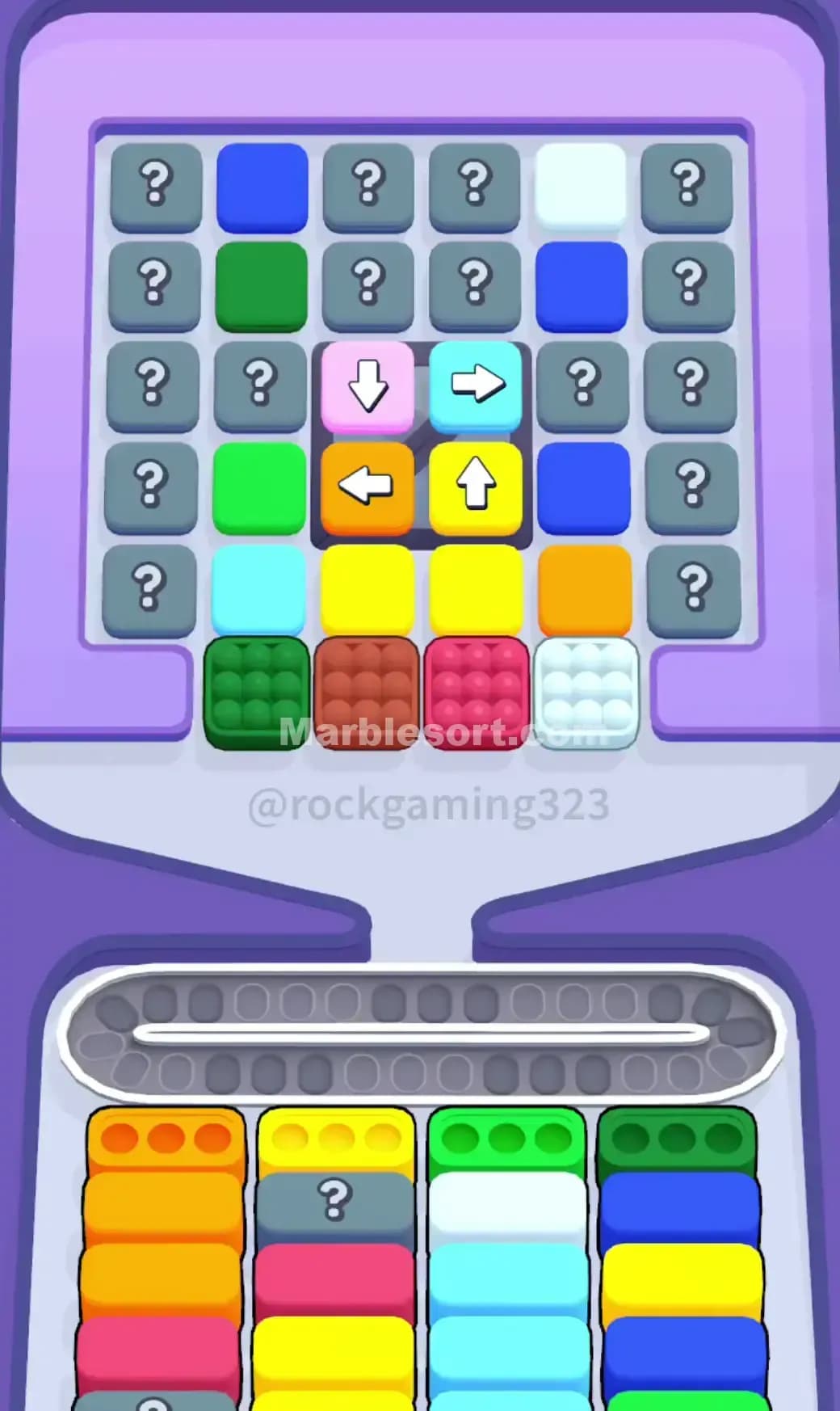 Marble Sort Level 211 Screenshot