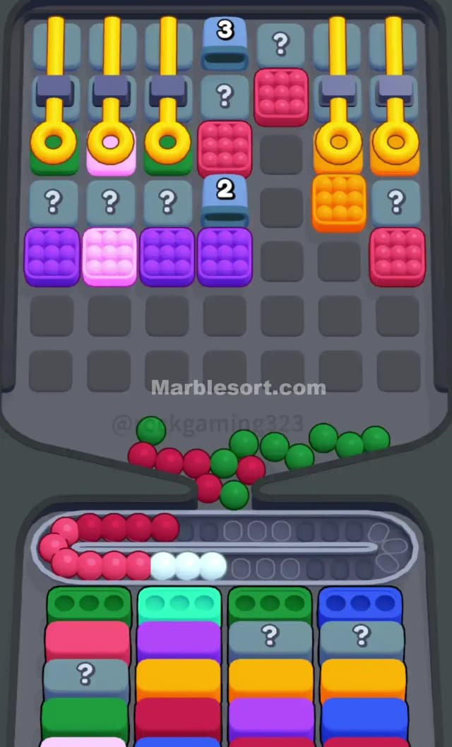 Marble Sort Level 170 Solution 1