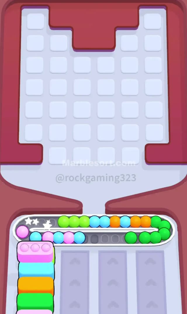 Marble Sort Level 376 Solution 3