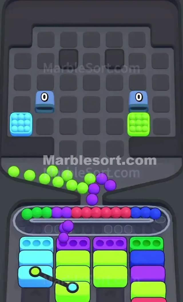Marble Sort Level 417 Solution 3