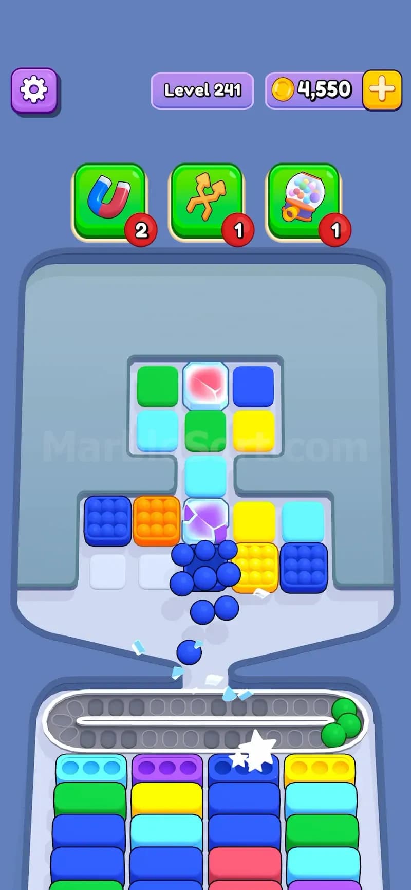 Ice Box in Marble Sort