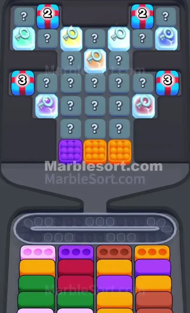 Marble Sort Level 460 Gameplay