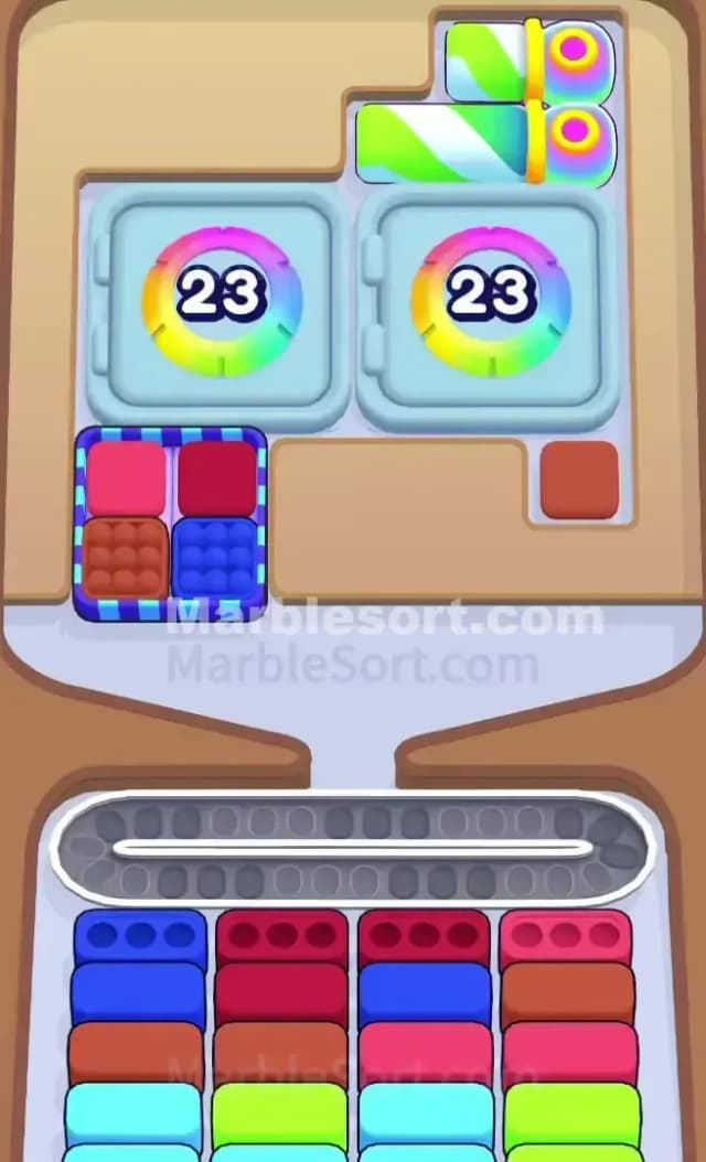 Marble Sort Level 356 Gameplay